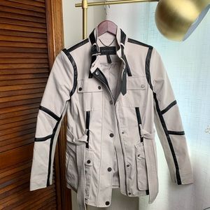 BCBG MAXAZRIA Utility/Rain Jacket
